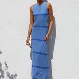 Cecilia Maxi Dress BLUE