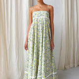 Saskia Dress LEMON PRINT