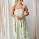 Saskia Dress LEMON PRINT