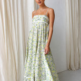 Saskia Dress LEMON PRINT