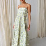 Saskia Dress LEMON PRINT