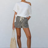 Wild Side Leopard Shorts