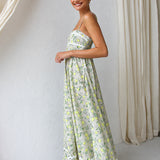 Saskia Dress LEMON PRINT