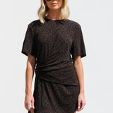 Esme Mini Dress LEOPARD