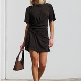 Esme Mini Dress LEOPARD