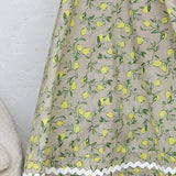 Saskia Dress LEMON PRINT