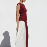 Mayci Maxi Dress BURGUNDY