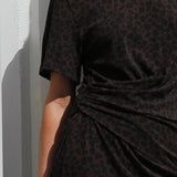 Esme Mini Dress LEOPARD