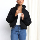 Boston Puffer Jacket BLACK