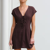 Sunday Dress CHOCOLATE