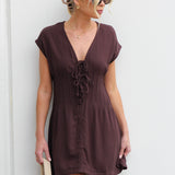 Sunday Dress CHOCOLATE