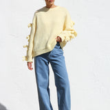Hillary Knit Jumper LEMON