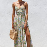 Tamika Dress GREEN FLORAL