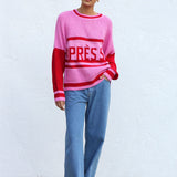 Apres Ski Knit Jumper PINK