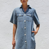 Jamie Dress BLUE DENIM