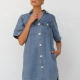 Jamie Dress BLUE DENIM