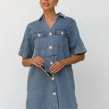 Jamie Dress BLUE DENIM