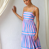 Laina Dress PINK/BLUE