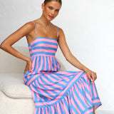 Laina Dress PINK/BLUE