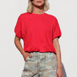 Eve Bubble Top RED