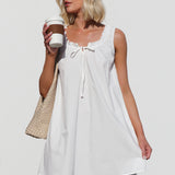 Delaney Mini Dress WHITE