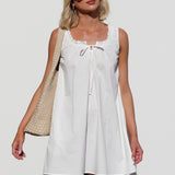 Delaney Mini Dress WHITE