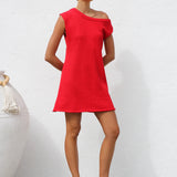 Leigh Mini Dress RED