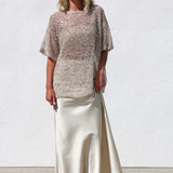 Imelda Sequin Top BEIGE