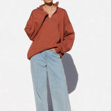 Natasha Knit Sweater CHESTNUT