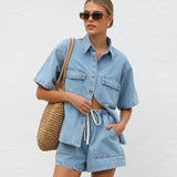 Taylor Denim Set BLUE DENIM