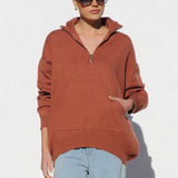 Natasha Knit Sweater CHESTNUT