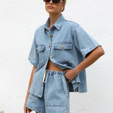 Taylor Denim Set BLUE DENIM