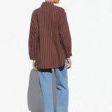 Maria Shirt CHOCOLATE