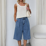 Greer Denim Short BLUE