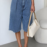 Greer Denim Short BLUE