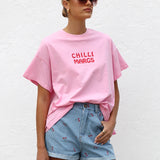 Chilli Margs Tee PINK
