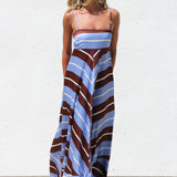 Bailey Dress BLUE/BROWN