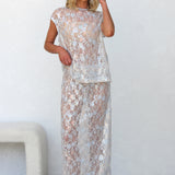 Vivienne Sequin Lace Top