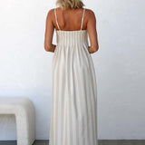 Leesa Maxi Dress BEIGE
