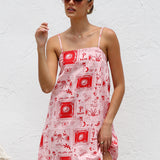 Trina Dress PINK/RED