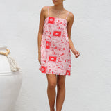 Trina Dress PINK/RED