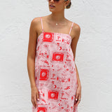 Trina Dress PINK/RED