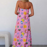 La Vita Rosa Maxi Dress