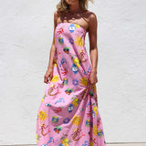 La Vita Rosa Maxi Dress