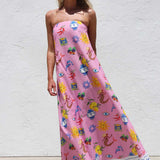 La Vita Rosa Maxi Dress