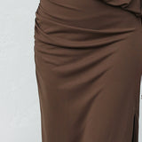 Marielle Maxi Dress CHOCOLATE