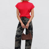 Estelle Knit Top RED