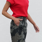 Estelle Knit Top RED