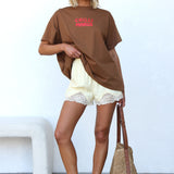 Arabella Lace Shorts YELLOW