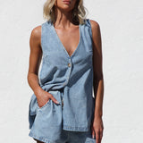 Casey Denim Set